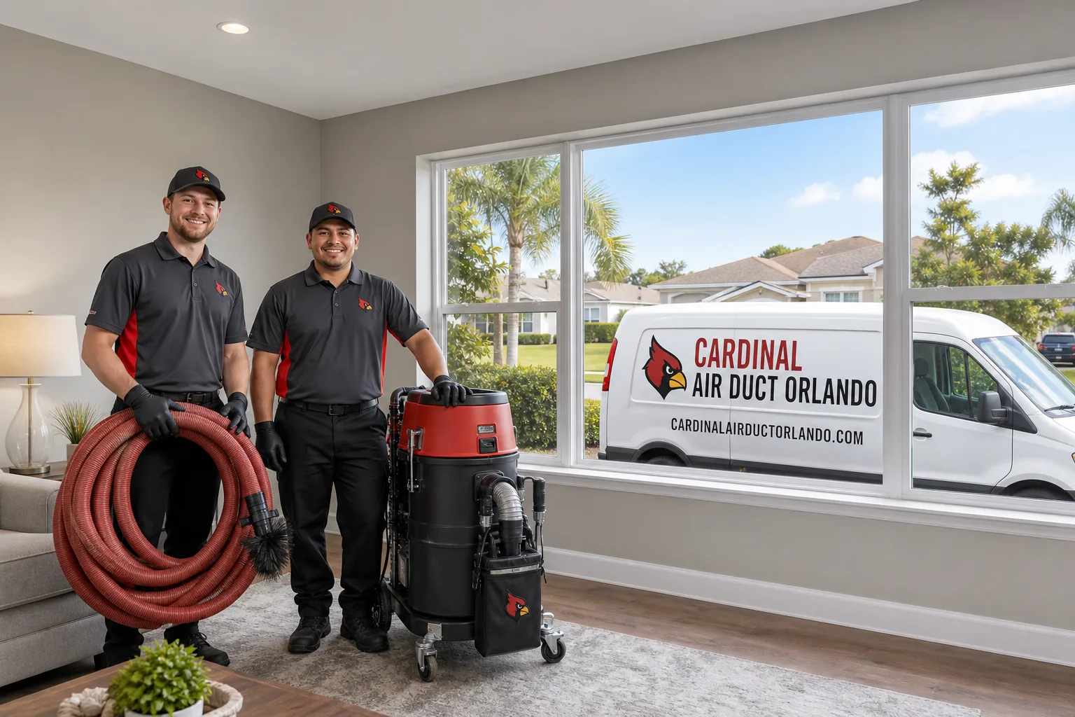 Cardinal Air Duct Orlando air duct cleaning team